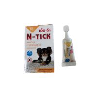 ราคา ฟีติกยากำจัดเห็บหมัด ฟีติก 1 หลอด Feetic เอ็นติ๊ก N TICKหมา สุนัข ยาหยดหลัง (22667524072)