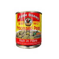 ราคา ถั่วลันเตา ถั่วขาว ผัก ผลไม้ ถั่ว กระป๋อง ตราอะยัม Ayam 230 กรัม (22796804338)