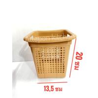 ราคา ตะกร้าเหลี่ยมทรงสูง ตะกร้าใส่ของ ตะกร้าใส่ขยะ ตะกร้าอเนกประสงค์ (16663512332)