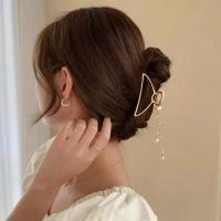 ราคา Caribbean sunshine กิ๊บหนีบผมสวยๆ กิ๊บหนีบผมแบบโลหะ กิ๊ฟติดผมสวยๆ สไตล์เกาหลี กิ๊บติดผมสไตล์จีนBeautiful hair clip metal hair Pin hair clip Korean style Chinese style hair clip (21945159032)