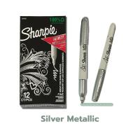 ราคา Metallic marker Sharpie Metallic Gold Silver marker ปากกาชาร์ปี้ Fine marker ด้าม (21680149564)