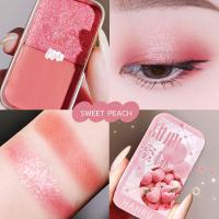 ราคา อายแชโดว์ พาเลทตา อายแชโดว์กันน้ำ อายแชโดว์กลิตเตอร์ กลิตเตอร์ เม็ดสีติดทนนานออกแบบได้สวยงาม พกพาง่ายไฮไลท์ เนื้อแมตต์ 340 (12406705463)