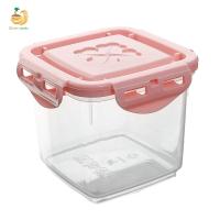 ราคา กล่องเก็บชีสขนมหวานทำจาก PP เกรดอาหารเล็กๆกล่องจัดเก็บเค้กกล่องเก็บสินค้าอาหารแบบสุญญากาศใช้ในครัวที่เก็บของสด (21962961424)