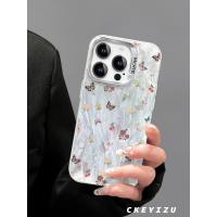 ราคา MAIFUWEI IPhone สำหรับ7 7พลัส8 8พลัส XS XR เงินเคลือบเลนส์11 12 13 14 15 Pro PROMAX ผีเสื้อ INS ลมป้องกันการวางน่ารักสัตว์สดใสการออกแบบ INS เคลือบแบบ (22052940183)