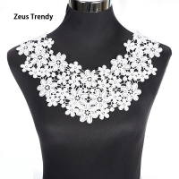 ราคา QIAN TI ZI ผ้าลูกไม้คอปกเย็บสีดำ1ชิ้น ชุดเดรส สมุดโน๊ต (22138228418)