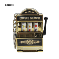 ราคา LELUODI เครื่องสล็อตแมชชีนเครื่องรางพวงกุญแจรางวัลที่หนึ่งกระเป๋าจี้คาสิโนขนาดเล็ก (22089236253)