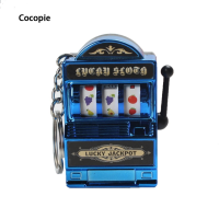 ราคา LELUODI เครื่องสล็อตแมชชีนเครื่องรางพวงกุญแจรางวัลที่หนึ่งกระเป๋าจี้คาสิโนขนาดเล็ก (22089236254)