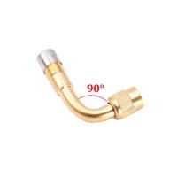 ราคา SNOWFLAKEES ทองเหลือง รถจักรยานยนต์ รถจักรยานยนต์ 45 90 135 องศา เครื่องมือรถยนต์ หัวสูบลม อะแดปเตอร์วาล์วงอ ท่อต่อ ก้านวาล์วเงินเฟ้อ อะแดปเตอร์ขยายวาล์วท่อยาง (22343118421)