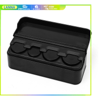 ราคา กล่องใส่เหรียญใช้ในรถที่เก็บเหรียญในรถยนต์ สีดำ บริการหลังการขายดี (21495956426)