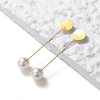 ราคา St kunkka เข็มกลัดอัลลอยด์สีขาว K สีทองเรียบง่าย5ชิ้นเข็มกลัดแผ่นยาวทรงกระบอกเสียบไข่มุกสำหรับชุด Diy อุปกรณ์เสริมผ้าพันคอ (21125578928)