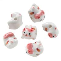 ราคา St kunkka ลูกปัดเซรามิก1 5ชิ้นชุดสีชมพูสีน้ำตาลการ์ตูนเรขาคณิตลูกปัดเซรามิกสำหรับการทำเครื่องประดับลูกปัดแบบทำเอง (22687036484)