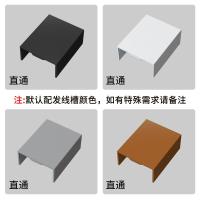 ราคา ดีเกินไป PVC ตกแต่งสายเคเบิล Management กล่องที่มองไม่เห็นสายเคเบิลสุทธิ Running Slot Self Adhesive Square Fiber Optic Slot (20346923978)