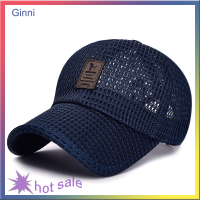 ราคา Ginni หมวกเบสบอลตาข่ายฤดูร้อนสำหรับผู้ชายผู้หญิงหมวกเบสบอลหมวกเบสบอลสำหรับวิ่งแห้งเร็วหมวกระบายอากาศปรับได้สำหรับผู้ชายผู้หญิงกีฬากลางแจ้ง (22272644450)