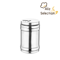 ราคา ขวดพริกไทยสแตนเลส กระปุกใส่พริกไทย กระปุกใส่เครื่องเทศสแตนเลส spice can Aliz selection (10953112949)