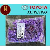 ราคา กิ๊บยางขอบประตู TOYOTA อัลติส วีโก้ วีออส ชุดละ10ตัว ss2099 (22379864945)