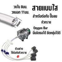 ราคา สายยางตู้ปลา แบ่งขาย 1เมตร แบบถัก แบบใส่ ต่อกับปั้มลม ปั้มน้ำ หัวทราย สายออกซิเจนตู้ปลา (22586800842)