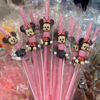 ราคา พร้อมส่ง หลอด หลอดการ์ตูน แปรง หลอดการ์ตูนลายน่ารักๆ มีให้เลือกหลากหลายสี (19398875530)