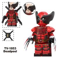 ราคา รูปวูลเวอรีนซุปเปอร์ฮีโร่หญิงเดดพูลใหม่บล็อคก่อสร้างรวบรวมของเล่นพลาสติกสำหรับเด็ก (22609567054)