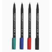 ราคา STAEDTLER ปากกาเขียนแผ่นใส ลบไม่ได้ หัว F 0 6มม (11011973486)