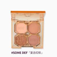 ราคา DIKALU อายแชโดว์ 4 สี อายแชโดว์ 4 สี อายแชโดว์พาเลท 4 สี เนื้อดินเหนียว เนื้อไหม กลิตเตอร์ อายแชโดว์ 4 สี (22646131070)