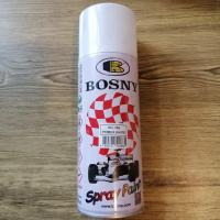 ราคา สีสเปรย์รองพื้นขาวด้าน สีขาวด้าน ยี่ห้อ BOSNY REDFOX 1กระป๋องบรรจุ400CC พ่นได้เกือบทุกสภาพผิว (16649166583)