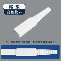 ราคา ดีเกินไป PVC ตกแต่งสายเคเบิล Management กล่องที่มองไม่เห็นสายเคเบิลสุทธิ Running Slot Self Adhesive Square Fiber Optic Slot (20346923943)
