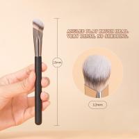 ราคา OVW Makeup Brushes 3Pcs Foundation Contour Brush Concealer Brush Blusher Brush Face Blush Eyeshadow Brush Contour Liquid Blending Makeup brush set Black (20534444654)