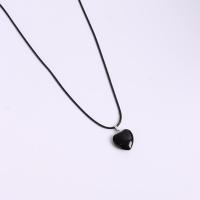 ราคา สร้อยคอหินธรรมชาติ สร้อยคอจี้รูปหัวใจสไตล์อินส์ สร้อยคอสไตล์โบฮีเมียน (22395477064)