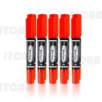 ราคา iTCAN AW 150 ปากกามาร์กเกอร์ Permanent Marker กล่อง10ด้าม มาร์คเกอร์ หัวปากกาขนาดใหญ่ 3สี กันน้ำ แบบ2หัว (22257792070)