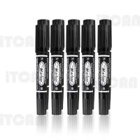 ราคา iTCAN AW 150 ปากกามาร์กเกอร์ Permanent Marker กล่อง10ด้าม มาร์คเกอร์ หัวปากกาขนาดใหญ่ 3สี กันน้ำ แบบ2หัว (22257792071)