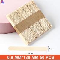 ราคา ไม้ไอติม แพ็ค 50 ชิ้น ไม้ไอศกรีมขาว คละสี DIY ไม้ไอศครีม ไม้ไอติมสีขาว ไม้ไอติมคละสี ไม้ไอติม มีหลายขนาด พร้อมส่ง (21018724223)