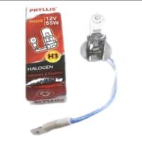 ราคา หลอดไฟสปอตไลท์ H3 55w 12v 100w 12v 70w 24v และ 100w 24v แบรนด์ Phyllis ราคาต่อ 1ดวง และ 10 ดวง (21600911111)