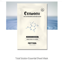 ราคา Prettyskin Total Solution Essential Sheet Mask Collagen (21769234079)