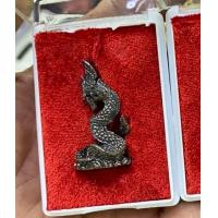 ราคา พญานาค เนื้อทองเหลืองปัดดำ วัดสิริพุทโธ จ อุดรธานี แถมกล่องฟรี (15328491142)