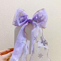 ราคา โบว์ลูกไม้ปักริบบิ้นเด็กคลิปติดผมเจ้าหญิงกิ๊บ Elsa (21671921000)