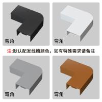 ราคา ดีเกินไป PVC ตกแต่งสายเคเบิล Management กล่องที่มองไม่เห็นสายเคเบิลสุทธิ Running Slot Self Adhesive Square Fiber Optic Slot (20346923958)