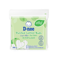 ราคา K38 D nee Purified Cotton Buds 100pcs x 2pcs ดีนี่ สำลีก้าน คอตตอนบัต (22822850055)