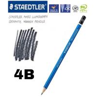 ราคา STAEDTLER Mars Lumograph ดินสอ เขียนแบบ มีหลายระดับความเข้ม 6B 4B 3B 2B B HB F H 2H EE (19742967454)