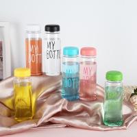ราคา My bottle ขวดน้ำพลาสติกฝาหมุน ราคาถูก คละสี กระบอกใส่น้ำ 500 ml (20190125345)