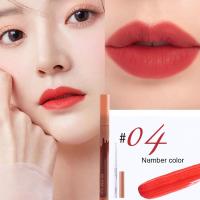 ราคา ลิปสติกเนื้อแมท6สีลิปสติกเหลวกันน้ำคงทนลิปสติกเนื้อแมท (21231476651)