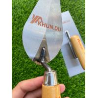 ราคา เกียงฉาบปูน 4เหลี่ยม และ 6เหลี่ยม ขนาด6นิ้ว และ 8นิ้ว เกียงเหล็กด้ามไม้ ยี่ห้อ KHUN DU (22106616176)