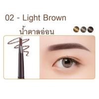 ราคา 7E MALLSHOP A80 ร้านไทย ดินสอเขียนคิ้วกันน้ำแบบหมุน 2in1 มีแปรงปัดคิ้วในตัว มี 5สีให้เลือก เครื่องสําอางสำหรับคิ้ว (21410416259)