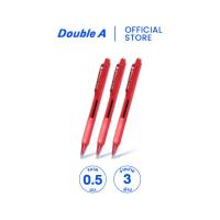 ราคา Double A TriTouch ปากกาลูกลื่นแบบกด 0 5 มม จำหน่าย 3 ด้าม (22240479738)