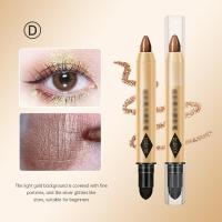 ราคา โปรโมชั่นจำกัดเวลา แบบสองหัว อายแชโดว์แท่ง BOBEINI แบบสองหัว อายแชโดว์แท่ง ปากกาอายแชโดว์ อายแชโดว์ ไฮไลท์แต่งหน้าตา ติดทนนาน ประกายมุก ธรรมชาติ (22618217860)