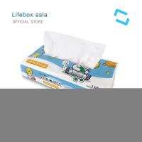 ราคา กระดาษทิชชู่เช็ดหน้า หนา 2 ชั้น Bluedot Facial Tissue B TS061 ปราศจากสารเรืองแสง ไม่มีน้ำหอม 1 ห่อ (8616945268)