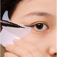ราคา แผ่นกั้นอายไลเนอร์ 3In1 แผ่นซิลิโคนช่วยในการแต่งหน้า พร้อมส่ง สุ่มสี 1 ชิ้น (22775081134)
