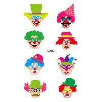 ราคา New Halloween Tattoo Stickers Funny Cartoon Funny Kids Tattoo Sticker Disposable tattoo stickers (16100119494)