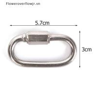 ราคา xingbeili Fjr สแตนเลสสกรูล็อค carabiner อุปกรณ์ปีนเขา Quick Link Hot SAFETY Snap (22532352475)