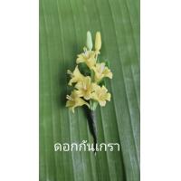 ราคา ดอกไม้เสียบผม ช่อดอกกันเกรา ดอกไม้ดินประดิษฐ์ (20854030383)