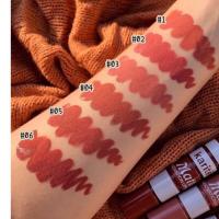ราคา ลิปกลอส Lipgloss Matte Karite ลิปจุ่มเนื้อแมท โทนส้มนู้ดๆ สีสวย ติดทน กันน้ำมาก (7425616271)